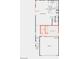 This floor plan features an open-concept layout with a kitchen, great room, and direct access to the garage at 9135 Eagle Ford St, Las Vegas, NV 89113
