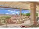Spacious covered patio with stunning views, perfect for enjoying the outdoors at 2167 Fairweather St, Henderson, NV 89052