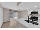 A well-lit kitchen showcases stainless appliances, and an island with a modern faucet at 255 N Lamb Blvd # F, Las Vegas, NV 89110