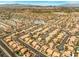 An aerial view of the community in Henderson Nevada highlighting the property's location and surrounding neighborhood at 2766 Chokecherry Ave, Henderson, NV 89074