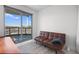 Comfortable office space with city views and a comfortable sofa at 322 Karen Ave # 1507, Las Vegas, NV 89109