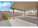 View of a covered patio with a concrete floor, providing an ideal outdoor space at 367 Wilford Springs St, Henderson, NV 89014