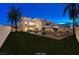 Modern home featuring a private pool, sun loungers, and landscaped backyard at 3980 Heron Fairway Dr, Las Vegas, NV 89141