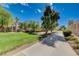 Well maintained community greenbelt with mature landscaping for residents to enjoy at 4129 Fabulous Finches Ave, North Las Vegas, NV 89084