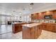 Spacious kitchen with two islands and access to living room at 4129 Fabulous Finches Ave, North Las Vegas, NV 89084