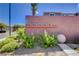 Landscaped community entrance with a large sign reading 'PROMINENCE' at 4129 Fabulous Finches Ave, North Las Vegas, NV 89084