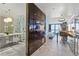 Sleek, modern condo featuring stylish decor, luxurious finishes, and floor-to-ceiling windows with cityscape views at 4381 W Flamingo Rd # 1907, Las Vegas, NV 89103