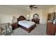 The main bedroom provides comfort with neutral colors and carpeted flooring at 4780 Lorenzo Way, Pahrump, NV 89061