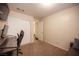 Cozy bedroom featuring neutral walls, carpet, and ample closet space, perfect for comfortable living at 5014 Sail Rock Pl, North Las Vegas, NV 89031