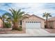 Charming single-story home with desert landscaping and a two-car garage at 5014 Sail Rock Pl, North Las Vegas, NV 89031