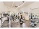 Bright community gym featuring various exercise machines, fitness equipment, and mirrored walls at 508 Indian Princess Dr # 104, Las Vegas, NV 89145