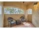 Cozy outdoor patio with seating at 508 Indian Princess Dr # 104, Las Vegas, NV 89145