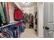 Walk-in closet offering ample storage space and organized shelving at 5578 Holcomb Bridge Ct, Las Vegas, NV 89149