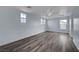 Spacious bedroom featuring bright walls, modern floors and natural light at 5829 Feral Garden St, North Las Vegas, NV 89031