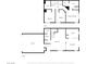 Layout of the floor plan featuring multiple bedrooms, bathrooms, and living spaces on two floors at 6325 Snap Ridge St # 102, North Las Vegas, NV 89081