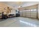 Spacious two-car garage with epoxy flooring at 6325 Snap Ridge St # 102, North Las Vegas, NV 89081
