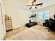 Bedroom with treadmill and desk at 8868 Intertwine, Las Vegas, NV 89149