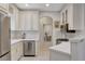 Modern kitchen featuring stainless steel appliances, a breakfast bar, and plenty of counter space at 9000 Las Vegas Blvd # 2060, Las Vegas, NV 89123