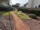 Community park with walking path, benches and lush landscaping at 9126 Haddington Ln, Las Vegas, NV 89145