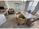 Cozy dining area features tile flooring and a bright window adding warmth and character at 9126 Haddington Ln, Las Vegas, NV 89145
