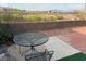 Enjoy outdoor living on this cozy patio with a view at 9126 Haddington Ln, Las Vegas, NV 89145