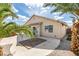 Spacious backyard with desert landscaping, tile accents, and privacy at 1334 Shimmering Glen Ave, Henderson, NV 89014