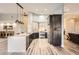 Spacious kitchen boasts sleek countertops, modern appliances, and stylish pendant lighting at 1630 Sundown Dr, Henderson, NV 89002