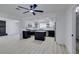 Bright kitchen with stainless steel appliances, kitchen island and sleek countertops at 1900 E Oakey Blvd, Las Vegas, NV 89104