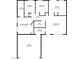 Floorplan schematic with room names and dimensions at 2032 Kingswinford Dr, North Las Vegas, NV 89032