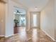 Bright foyer showcasing tile flooring and a view into the living area, and front door with window at 2148 Shadow Canyon Dr, Henderson, NV 89044