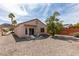 Private backyard with patio and gravel landscaping for easy maintenance at 2194 King Mesa Dr, Henderson, NV 89012
