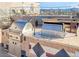 Gourmet outdoor kitchen features stainless steel appliances and granite countertops at 2240 Village Walk Dr # 2207, Henderson, NV 89052