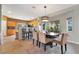 Dining area with table and chairs, bar seating, and natural lighting at 2293 Bull Lake Dr, Henderson, NV 89052