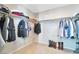 Large walk-in closet with ample storage space and shelving for clothes and shoes at 2293 Bull Lake Dr, Henderson, NV 89052