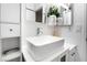 Bathroom featuring a modern vanity, stylish sink, and great countertop space at 2615 W Gary Ave # 1089, Las Vegas, NV 89123
