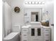 Bright bathroom featuring a modern vanity, stylish sink, and decorative coastal accents at 2615 W Gary Ave # 1089, Las Vegas, NV 89123