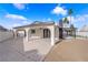 Charming backyard with covered patios, providing an ideal setting for outdoor gatherings and relaxation at 3228 Robin Cir, Las Vegas, NV 89121