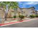 Charming two-story home with a tidy front yard, inviting curb appeal, and attached garage at 4224 Glisan Ct, Las Vegas, NV 89129