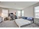 Bedroom offering natural light with ample space for relaxation and entertainment at 4423 Creekside Cavern Ave, North Las Vegas, NV 89084