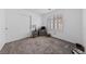 Neutral bedroom with a large shuttered window and mirrored closet doors, perfect for a guest room at 4611 Julesburg Dr, Las Vegas, NV 89139