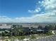Beautiful view overlooking the community with blue sky, clouds, and city skyline at 492 Pear Lake St, Las Vegas, NV 89138