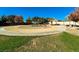 A picturesque playground with lush green grass and mature trees for shade at 5120 First Sun St, North Las Vegas, NV 89081
