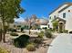 Serene common area with walking path, bench, and picnic table, perfect for outdoor relaxation at 545 Thea St # 1315, Henderson, NV 89052