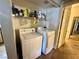 Convenient laundry area with side-by-side washer and dryer at 5650 E Sahara Ave # 1035, Las Vegas, NV 89142