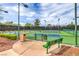 Enjoy the community pickleball courts with lush landscaping, benches and lighting for an evening game at 7264 Summer Duck Way, North Las Vegas, NV 89084