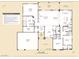 Detailed floor plan showcasing the layout of the home, including the Primary suite, kitchen, and three-car garage at 9731 Addie Meadow Ct, Las Vegas, NV 89149