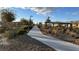 Scenic walking path in the community park, surrounded by lush landscaping and shaded picnic areas, perfect for leisurely strolls at 1027 Brilliant Meadow Ave, North Las Vegas, NV 89086