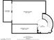 Floor plan of the basement with recreation room, basement closet, and hall at 11072 Pentland Downs St, Las Vegas, NV 89141