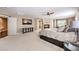 Large main bedroom with fireplace, neutral tones, and a comfortable setting at 11072 Pentland Downs St, Las Vegas, NV 89141