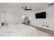 Bright bedroom with ample light and a ceiling fan at 12346 Valley Chase Ave, Las Vegas, NV 89138